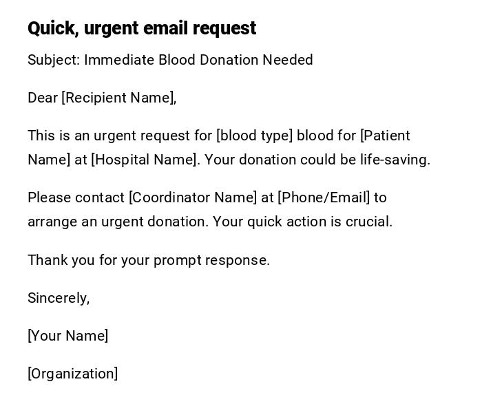 Quick, urgent email request Quick, urgent email request
