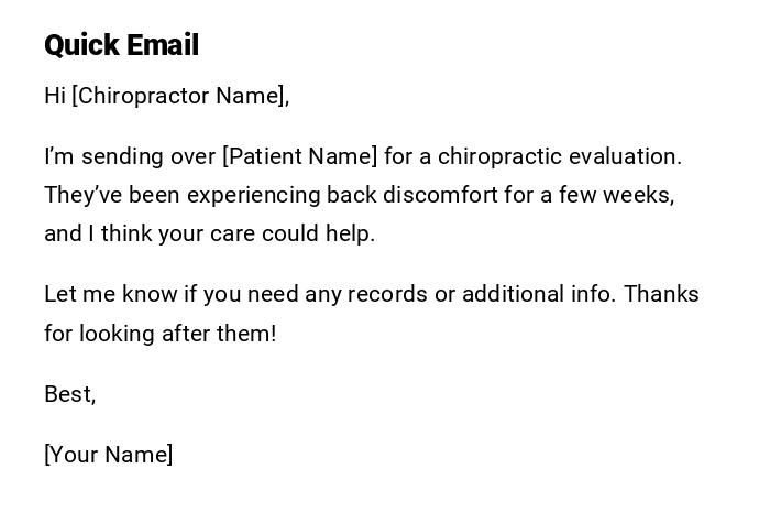 Quick Email Quick Email