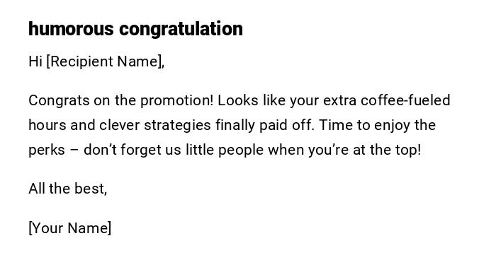 humorous congratulation humorous congratulation