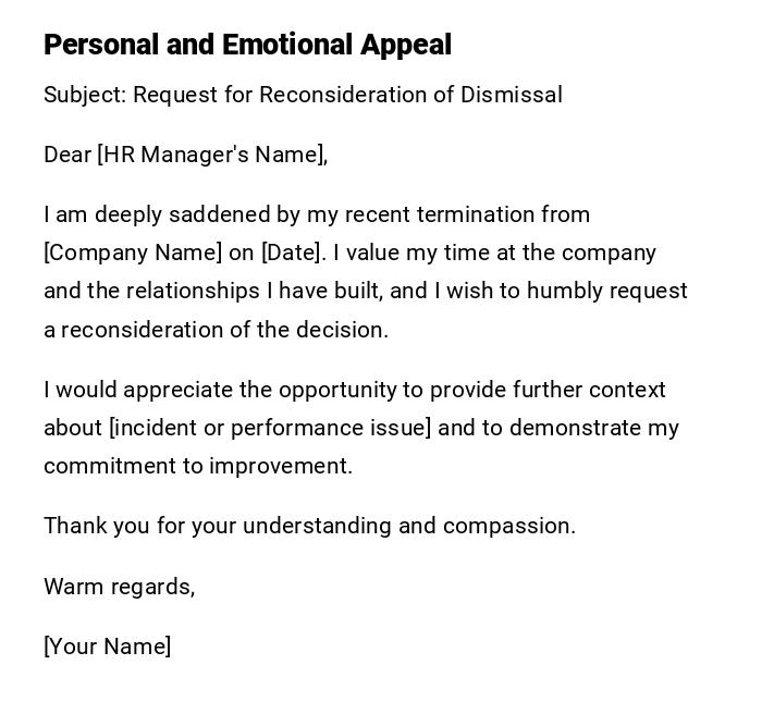 Personal and Emotional Appeal Personal and Emotional Appeal