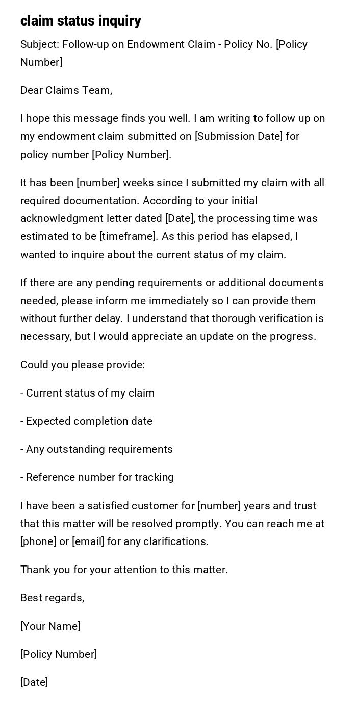 claim status inquiry claim status inquiry