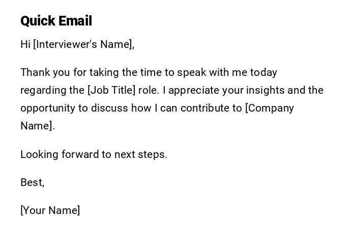 Quick Email Quick Email