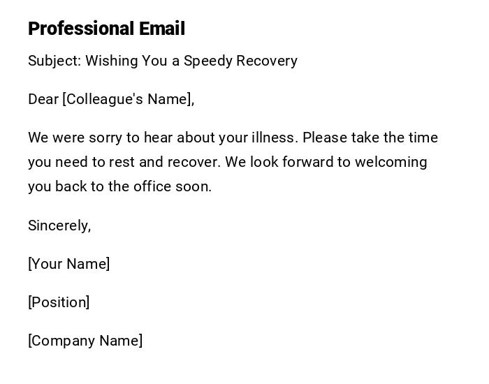 Professional Email