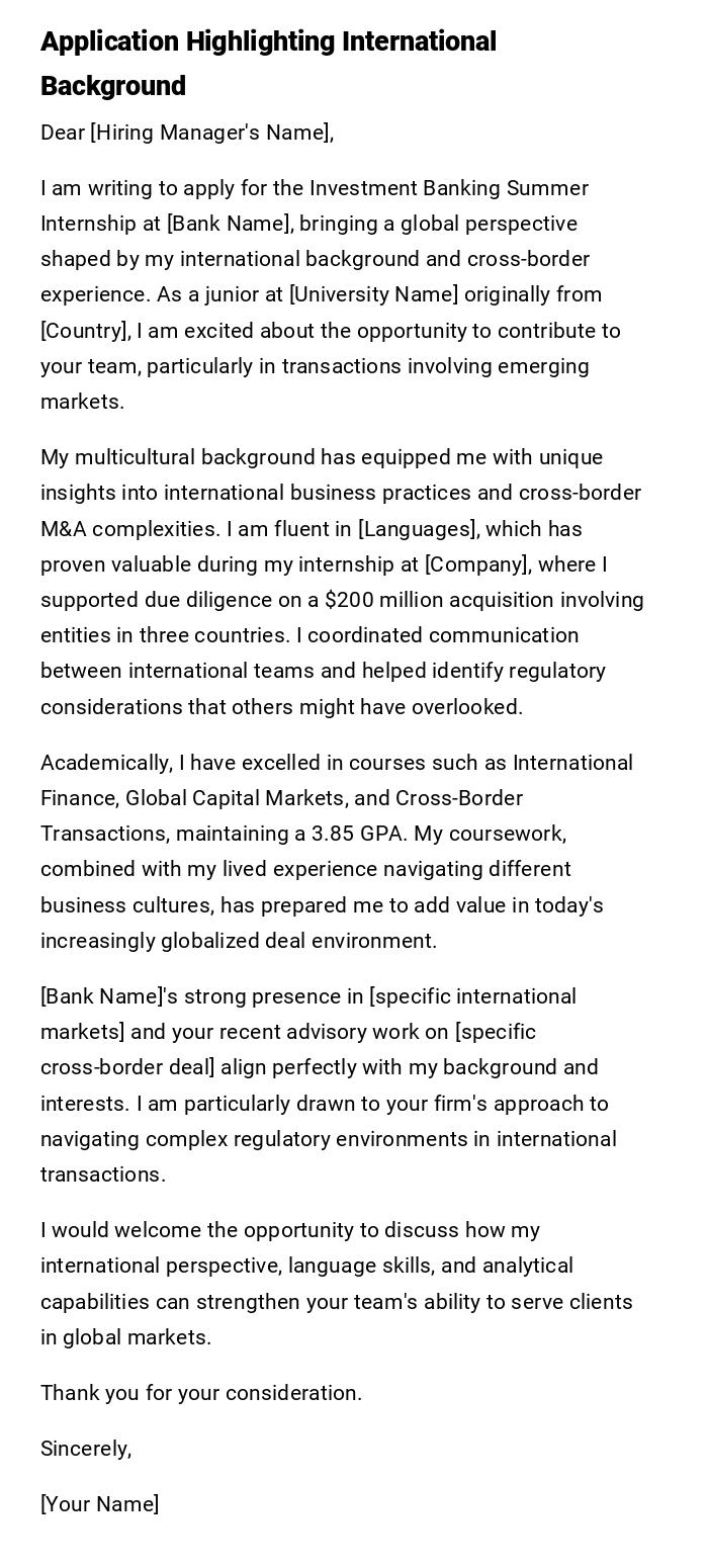 Application Highlighting International Background Application Highlighting International Background
