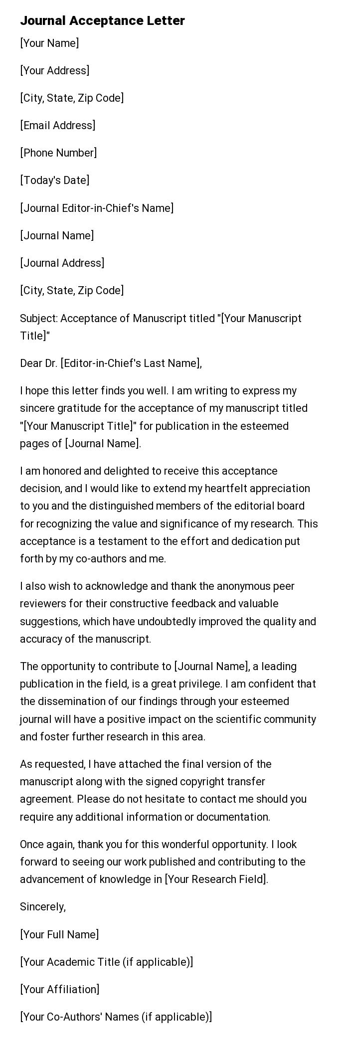 Journal Acceptance Letter