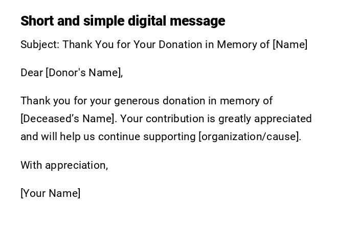 Short and simple digital message Short and simple digital message