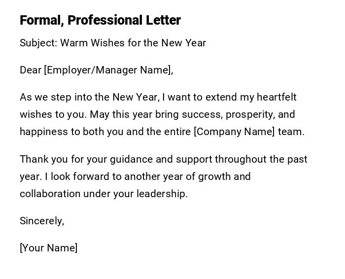 Formal, Professional Letter Formal, Professional Letter