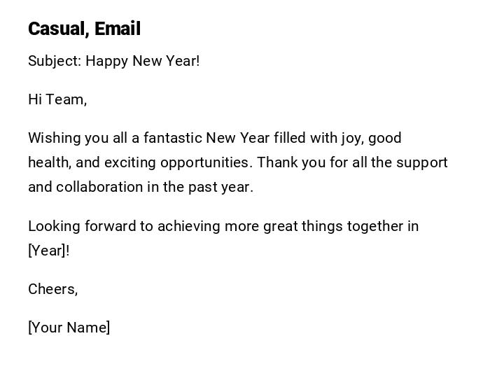 Casual, Email Casual, Email