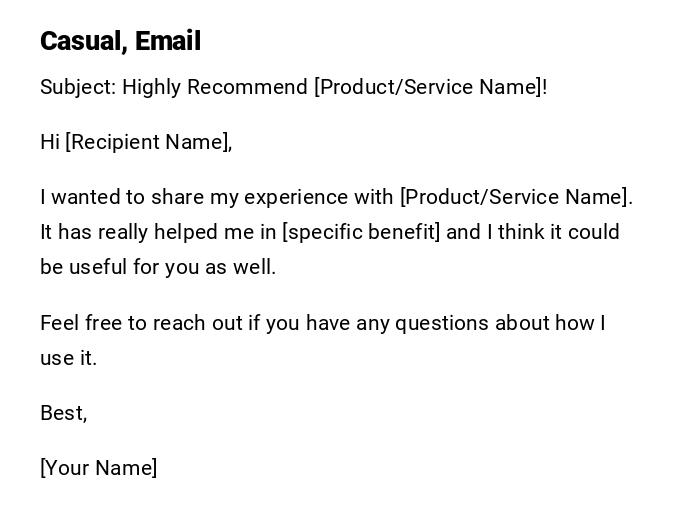 Casual, Email Casual, Email