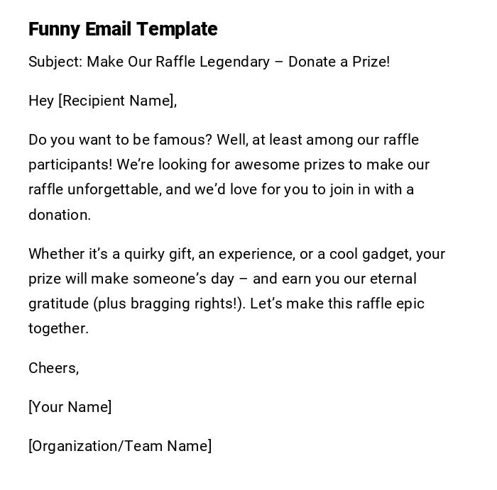 Funny Email Template Funny Email Template