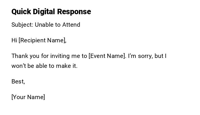 Quick Digital Response Quick Digital Response