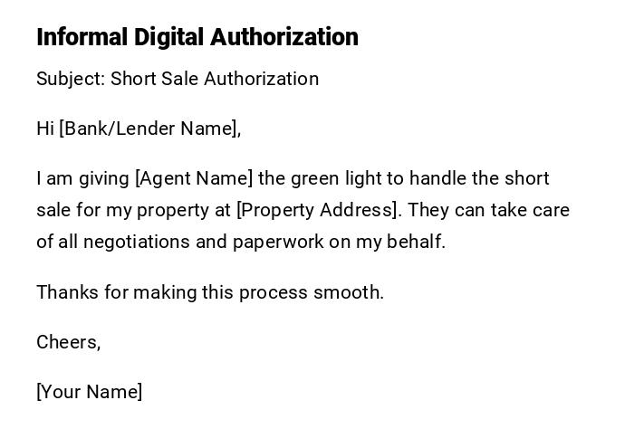 Informal Digital Authorization