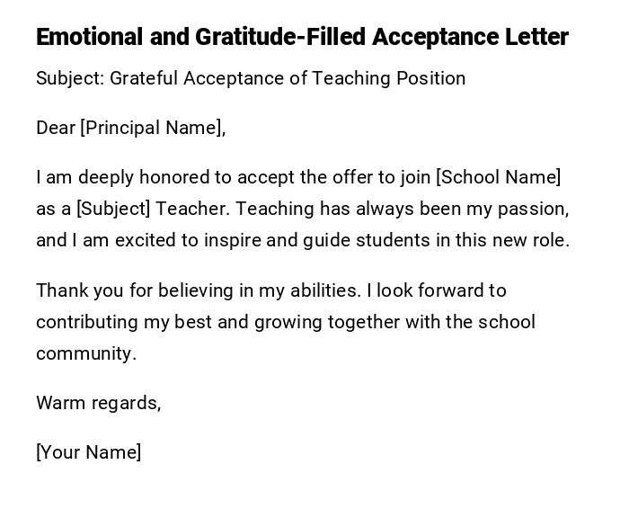 Emotional and Gratitude-Filled Acceptance Letter Emotional and Gratitude-Filled Acceptance Letter
