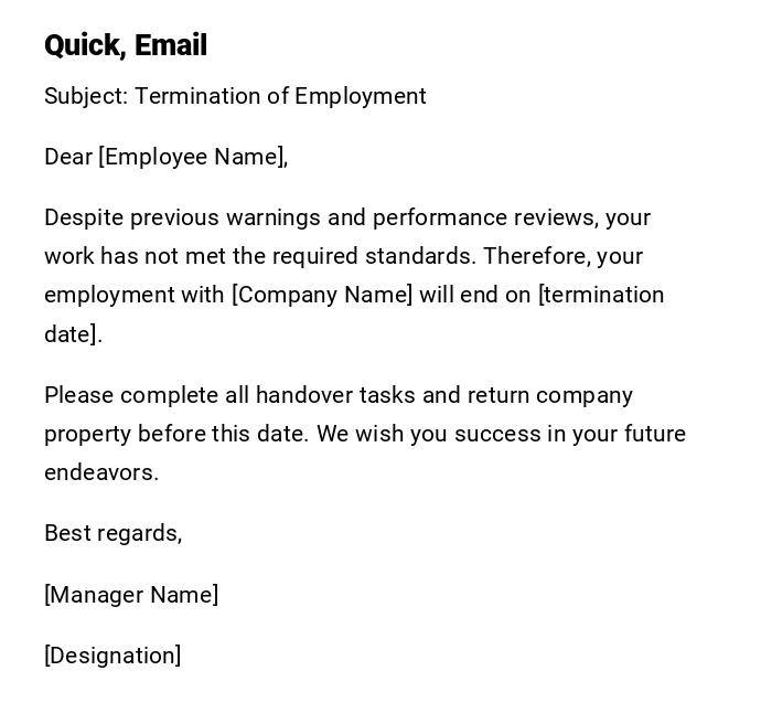 Quick, Email Quick, Email