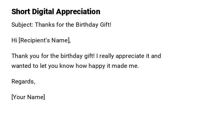 Short Digital Appreciation Short Digital Appreciation