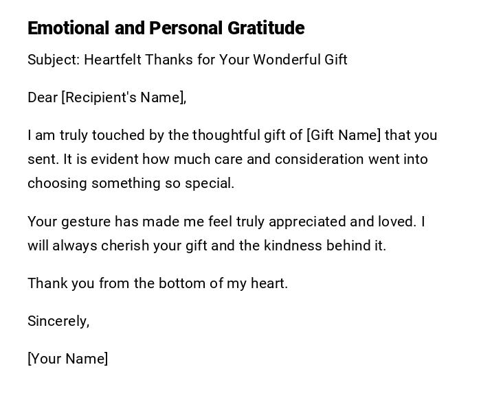 Emotional and Personal Gratitude Emotional and Personal Gratitude