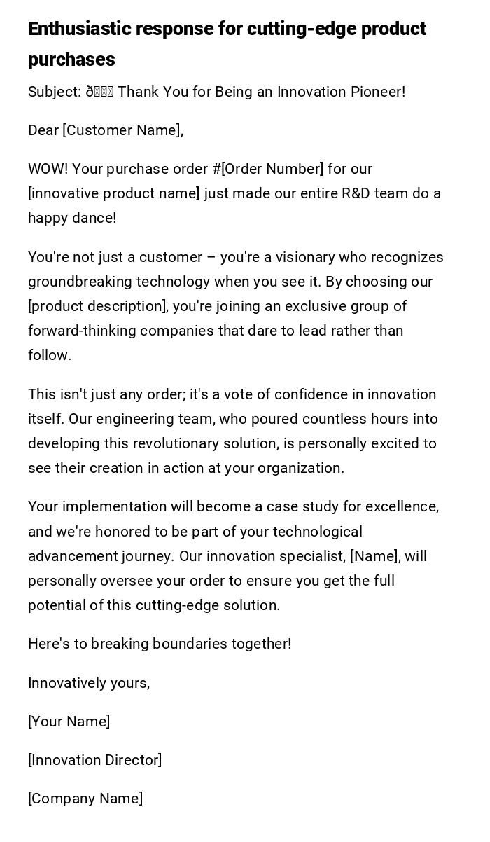 Enthusiastic response for cutting-edge product purchases Enthusiastic response for cutting-edge product purchases