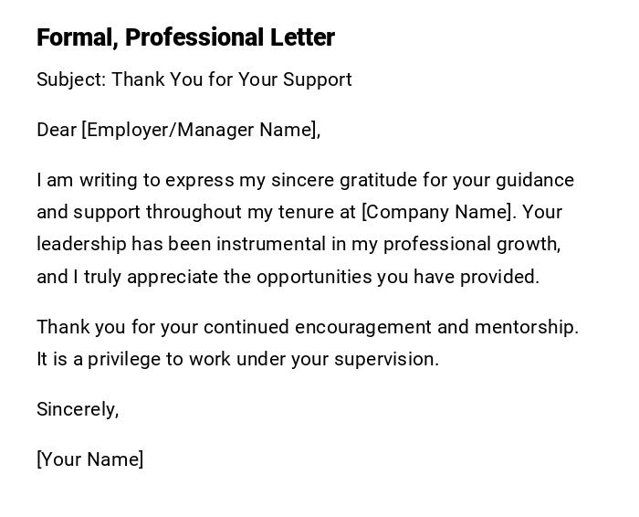 Formal, Professional Letter Formal, Professional Letter