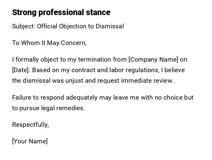 Strong professional stance Strong professional stance